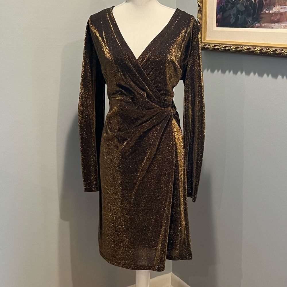 Tommy Hilfiger long sleeve formal dress